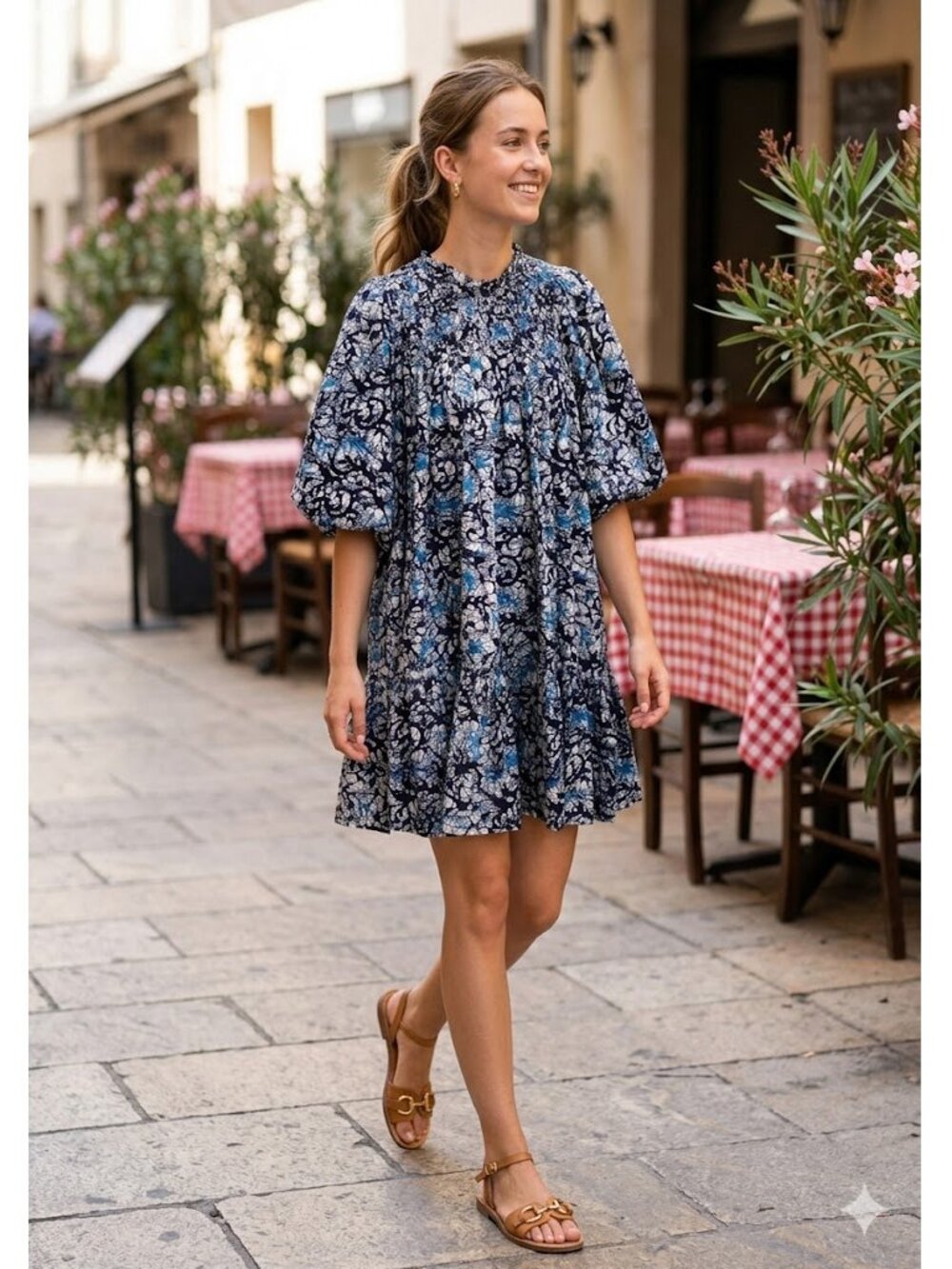 Love The Label Andrea Puff Sleeve Dress Small